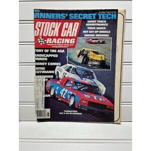 Stock Car Racing June 1980 Magazine Some Wear